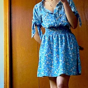 Beautiful sky blue dress